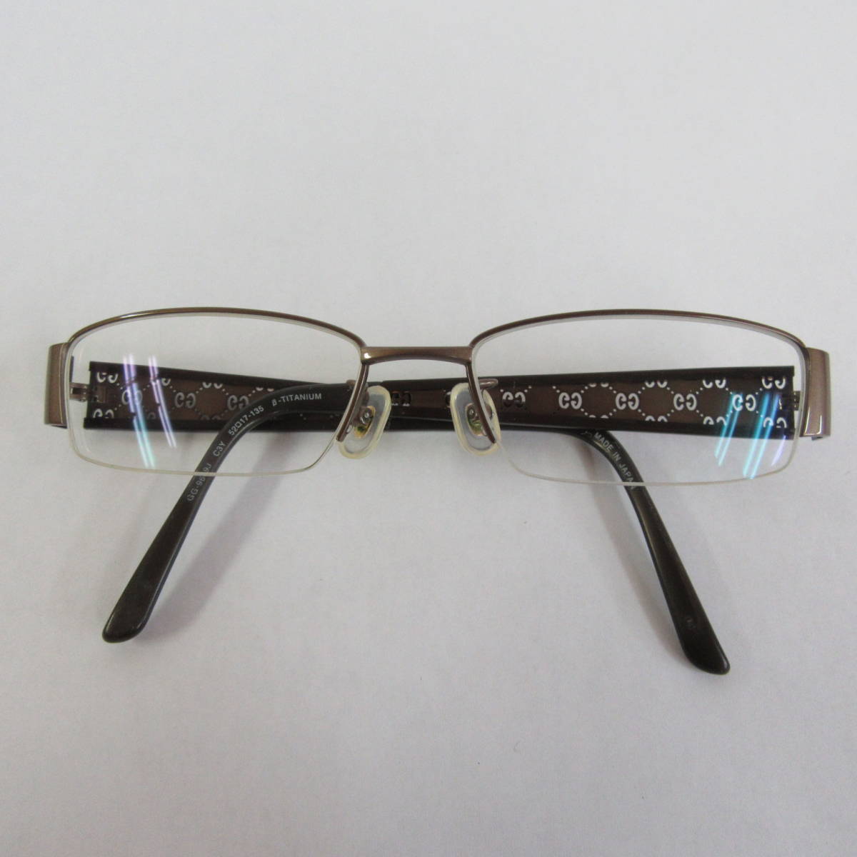 グッチ GUCCI GG ロゴ 眼鏡 フレーム GG-9649J 52□17 135 C3Y β