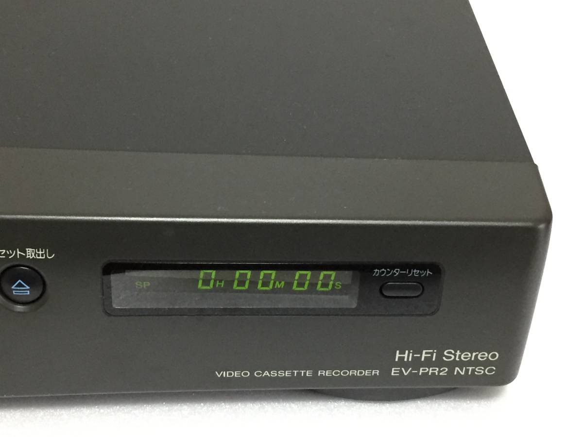 ☆SONY ビデオカセットレコーダー Hi8 EV-PR2（取扱説明書付き）長期