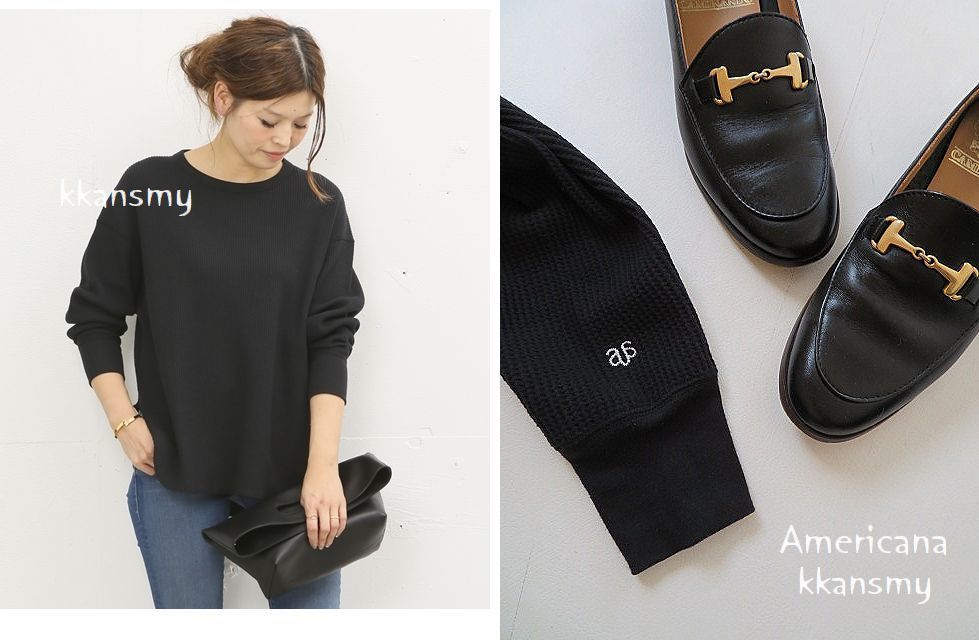 L'Appartement DEUXIEME CLASSE - ★新品タグ付き★AMERICANA カットソー Deuxieme L'Appartement CLASSE - 未使用AMERICANA⁄アメリカーナ