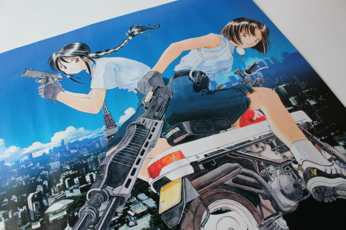 【非売品】 B2ポスター 逮捕しちゃうぞ ｔｈｅ ＭＯＶＩＥ 藤島康介 告知用 ※画鋲穴痕なし　２枚セット_5