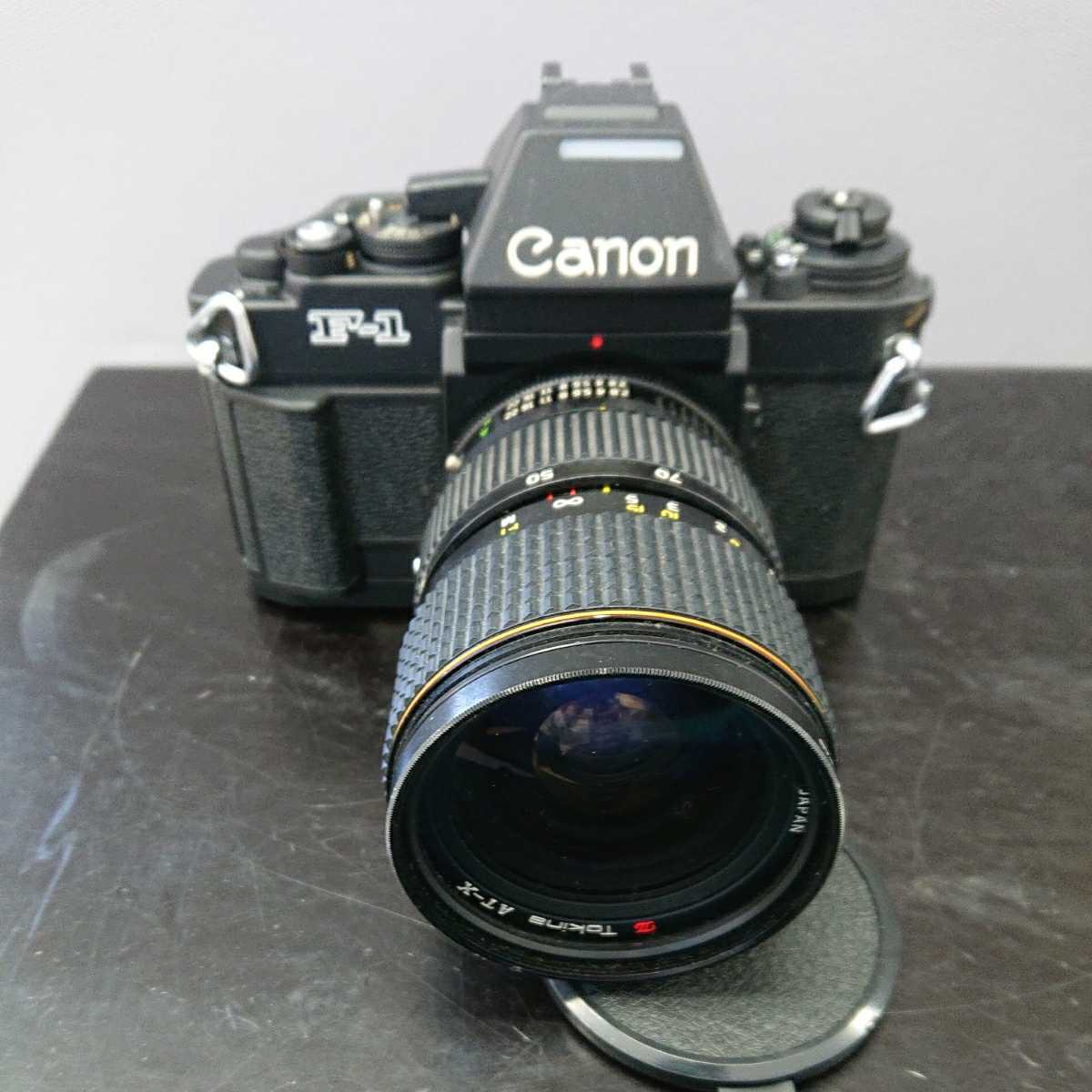 CANON キャノン F-1 ブラjクボディ 312108 Kenko MC-1 62