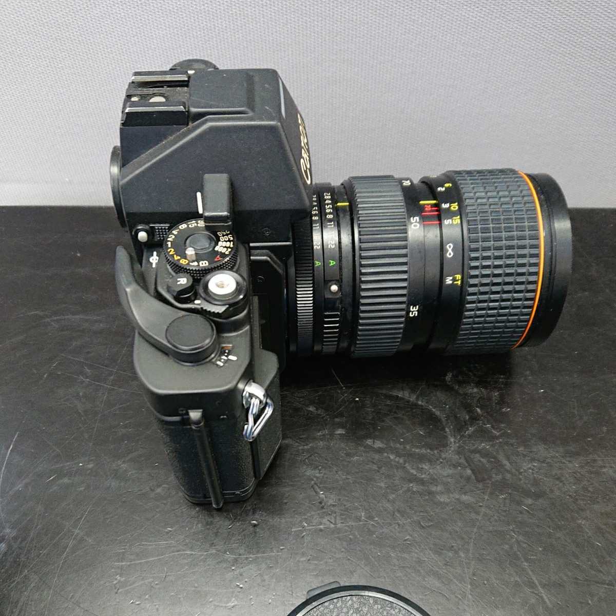 CANON キャノン F-1 ブラjクボディ 312108 Kenko MC-1 62