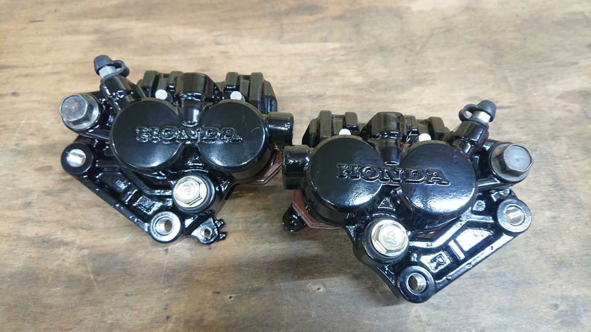 【当時物】ホンダ純正　スーパーホーク　ダブルキャリパー スーパーホーク スーパーホーク3 CB400D 純正 ダブルディスク