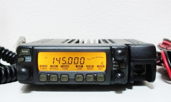 アイコム IC-207 144／430MHz 受信拡張改造済 118～950MHz アンテナ付