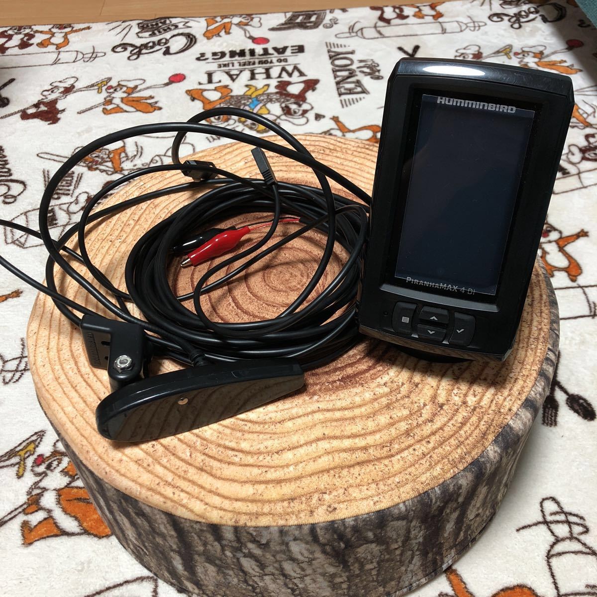 HUMMINBIRD ハミンバード　PiranhaMAX 4 DI Piranha MAX ピラニア 魚群探知機 魚探 ダウンイメージ