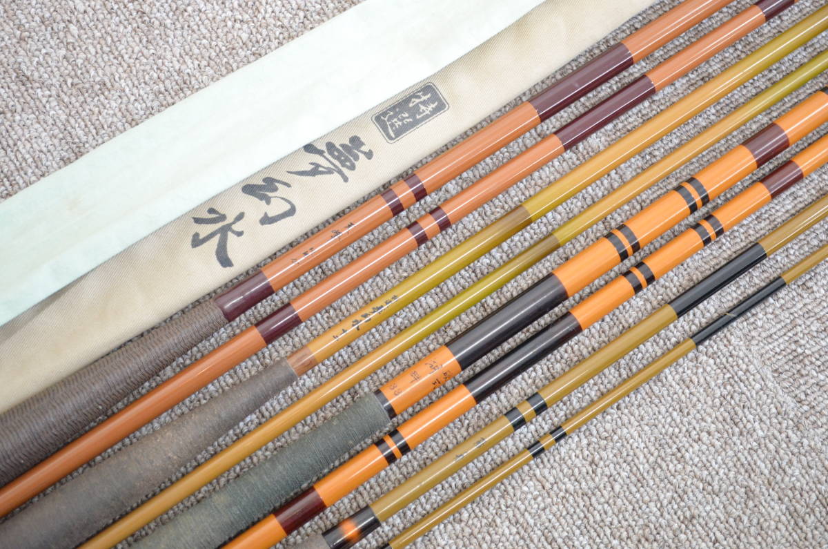 品質保証，送料無料 Daiwa ダイワ 天峰 硬調 十五 15尺 4本継 RYOBI リョービ 特選 夢幻水 十二 12尺 4本継 など ヘラブナ ヘラ竿 釣り竿 4本まとめ(ヘラブナ竿)｜売買されたオークション情報、yahooの商品情報をアーカ ヘラブナ竿、コイ竿