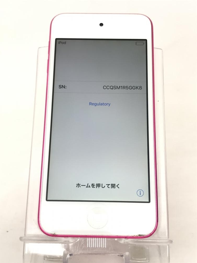 iPod ジャンク品 710【ジャンク品】 iPod touch 第6世代 32GB ピンク /060 ジャンク