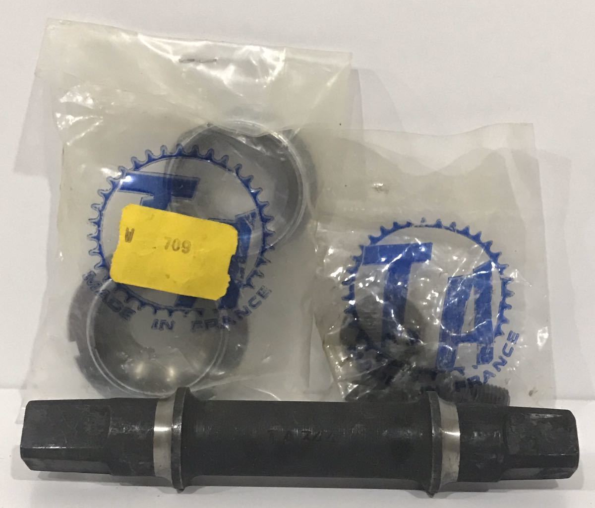  TA BB BSC シャフト長116.8mm(ビンテージパーツ)｜売買されたオークション情報、yahooの商品情報をアーカイブ公開 - オークファン ビンテージパーツ