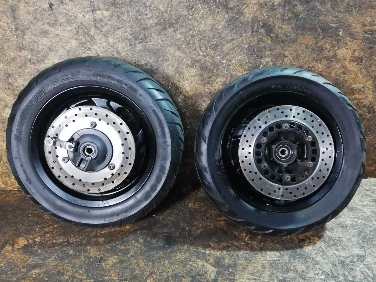 即配可 YAMAHA マジェスティC/MAJESTY250 純正ホイール前後セット