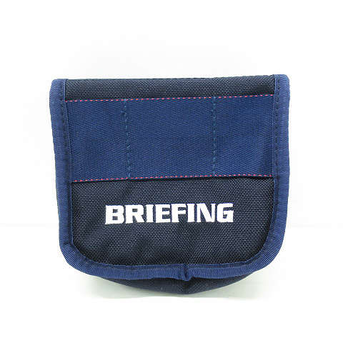  BRIEFING ブリーフィング パターカバー ネイビー系 マレット型 240001355269 ゴルフウェア(パター用)｜売買されたオークション情報、yahooの商品情報をアーカイブ公開 - オークファン ヘッドカバー