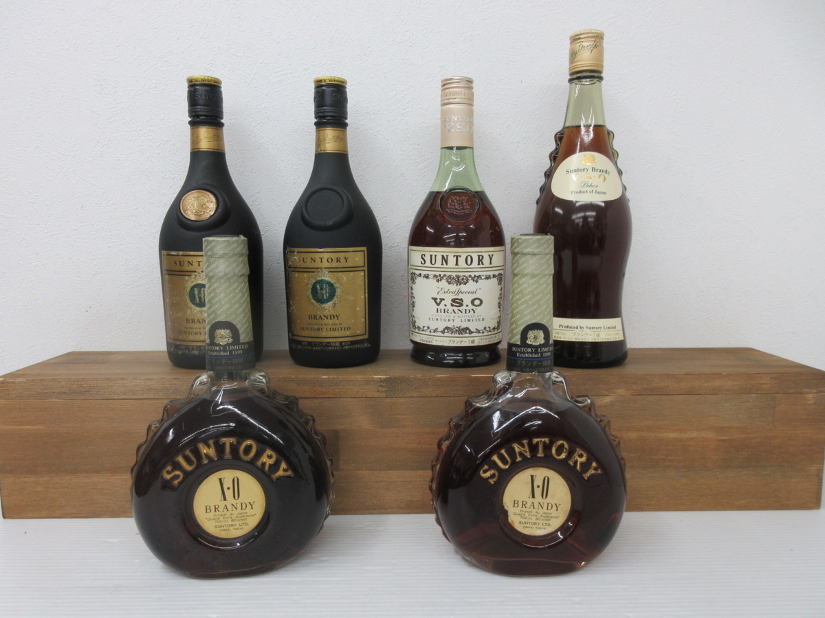  6本セット サントリーブランデー SUNTORY 700~720ml 40~42% 1級 特級 従価有り 未開栓 古酒 1円スタート 発送先広島県限定/3-31-17(ブランデー)｜売買されたオークション情報、yahooの商品情報をアーカ その他