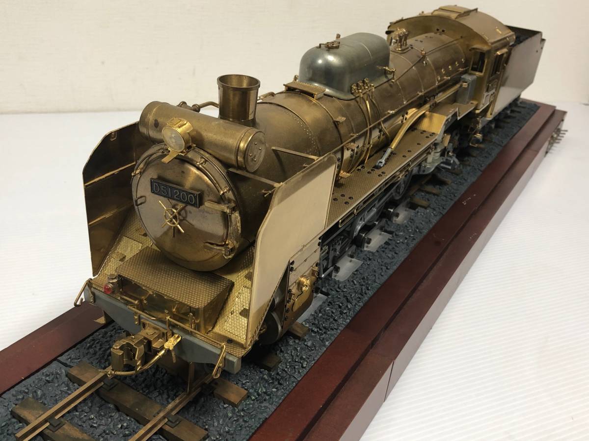 古いディアゴスティーニ☆D51蒸気機関車☆組立済み・ジャンク品 蒸気