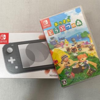 新品未開封】Nintendo Switch Lite ブラック あつまれ どうぶつの森