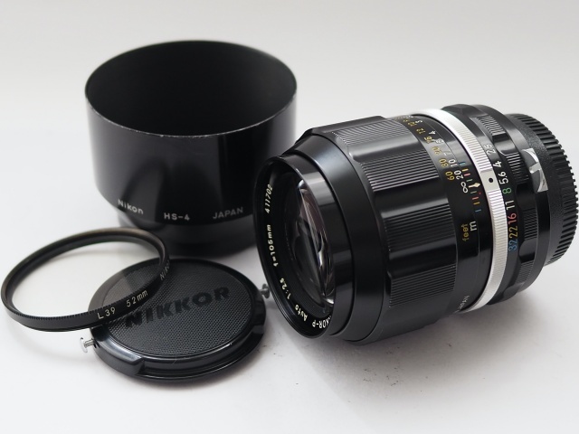 Nikon Auto 非Ai ニコン 105mm F2.5 NIKKOR-P Nikkor-P 105mm 10.5cm