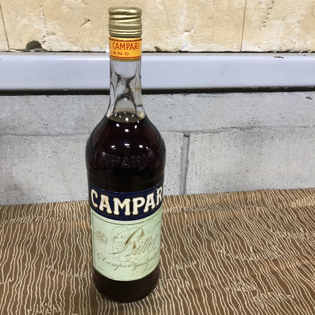 L2カンパリ 1000ml カンパリ 旧ボトル 00年代 28.5% 古酒 ビター 28.5