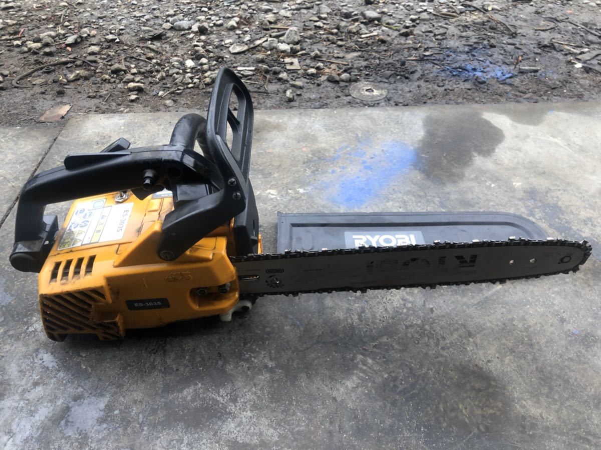リョービ エンジンチェーンソー エンジンチェンソー RYOBI 京セラ ES 