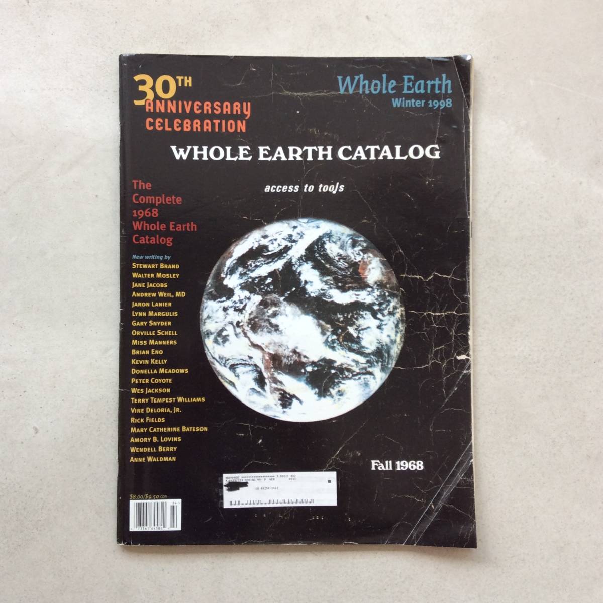 Whole Earth 0 EARTH Catalog CATALOG 創刊号 ／ Winter 復刻版WHOLE