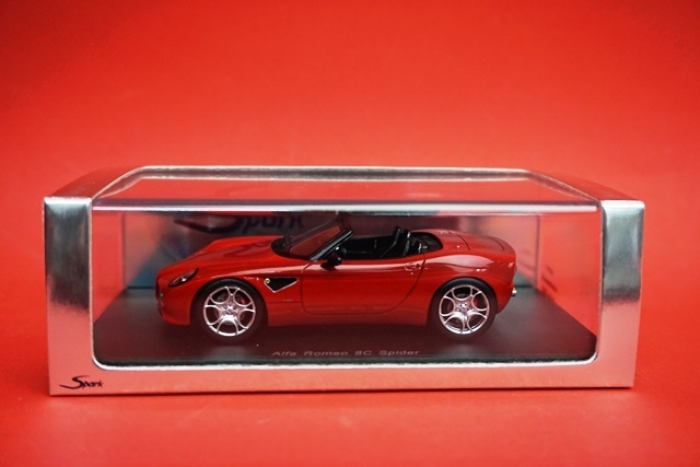 SPARK スパーク 1/43 アルファロメオ 8C スパイダー 2005 レッド S0397
