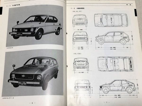 旧車・スズキ・フロンテ7-S(SS10⁄20型) 旧車カタログコレクション