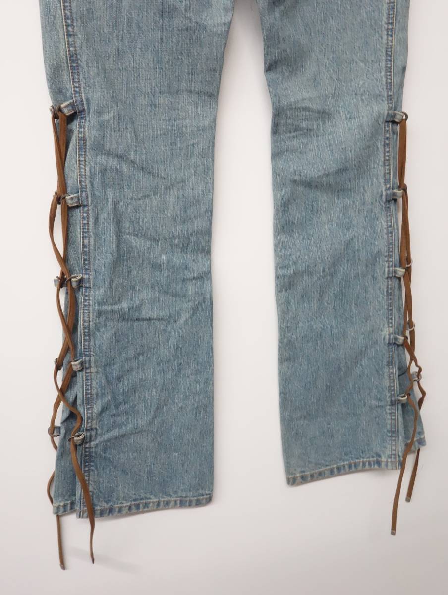 MORGAN HOMME モルガンオム ＊デザインデニムパンツ ＊MEDIUM  