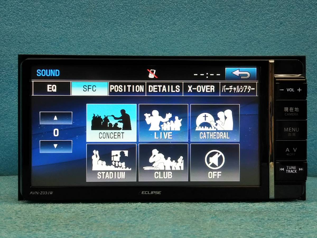 メモリーナビ イクリプス ECLIPSE AVN-Z03i AVN-Z03iW 地図データ2013