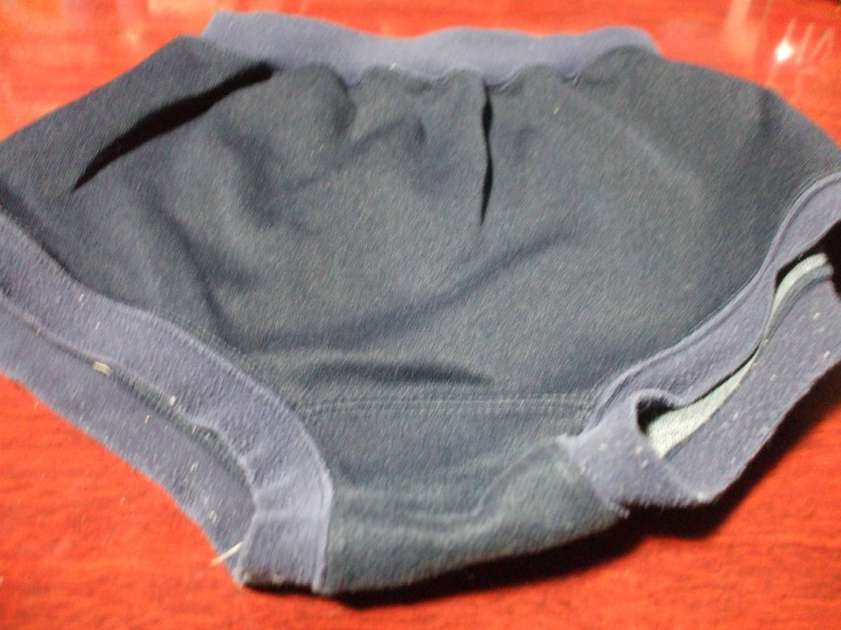 ブルマ 濃紺 体操服 : 美品スクールユニ 紺色 サイズ120 体操着 紺の通販 ブルマー 内ポケット付き １２０サイズ ホビー ノーブランド 濃紺ライン入り 新品