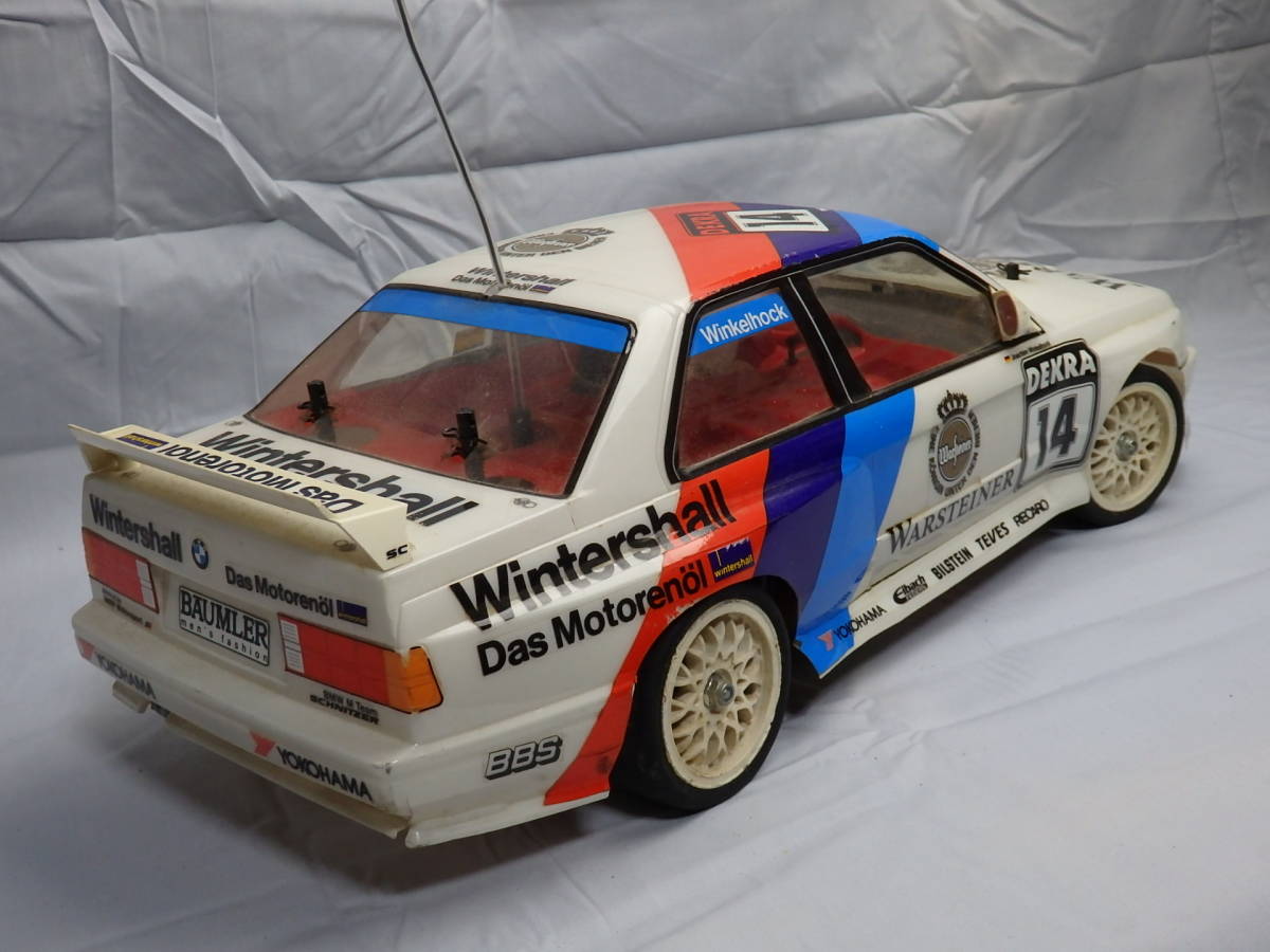 ジャンク◎タミヤ☆1/10 電動RC BMW WARSTEINER M3 E30DTM☆ BMW M3 1