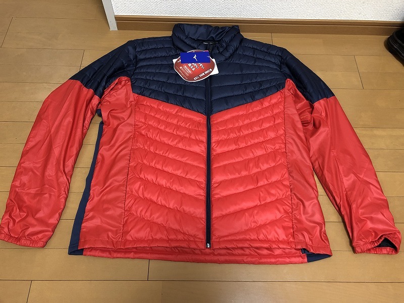 【新作入荷，品質保証】 Mizuno ミズノ ゴルフのジャケット 3Lサイズ 1万6500円&rarr;5980円 大きいサイズ ダウンジャケット ウィンドブレーカー赤色(ミズノ)｜売買されたオークション情報、yahooの商品情報をアーカイブ公 ジャンパー、ジャケット