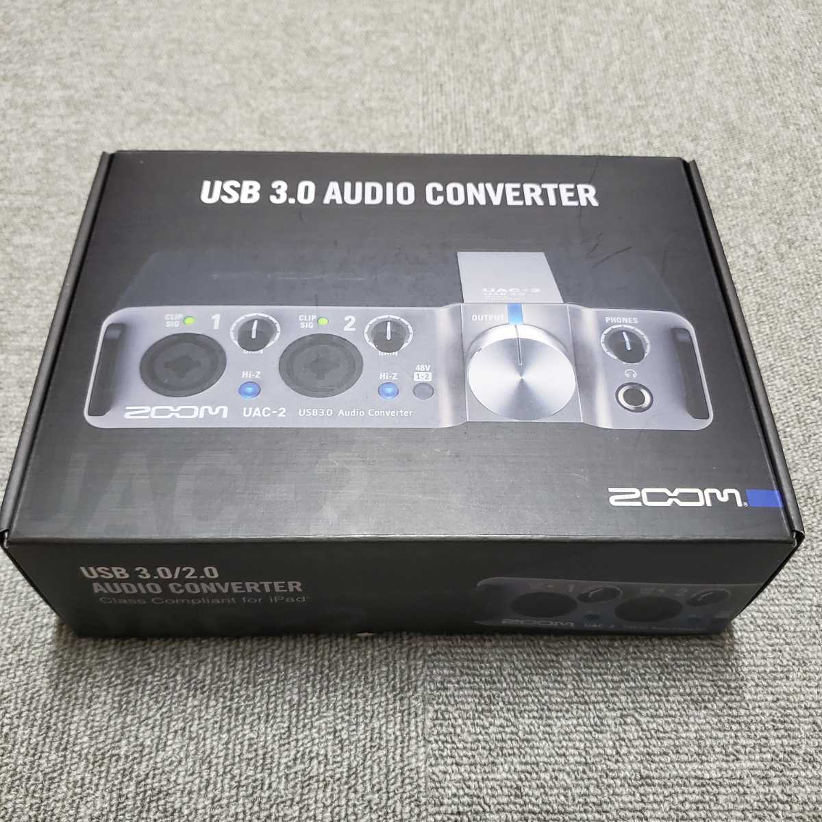 ZOOM ズーム USB 3.0 UAC-2 オーディオコンバーター オーディオ