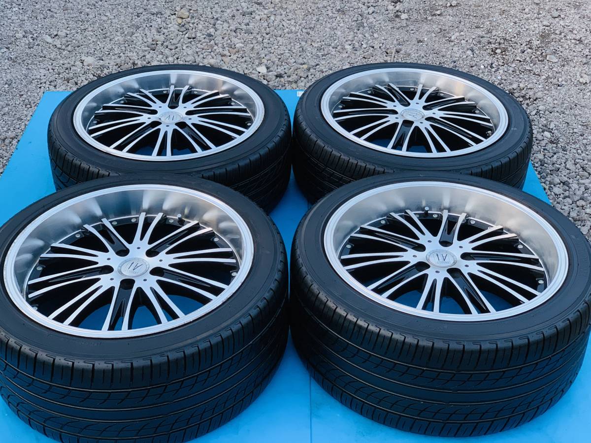 4本セット 中古 ホイール ANHELO 18-294 15インチ アネーロコラソン 