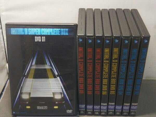 付属品欠品 DVDのみ 頭文字D SUPER COMPLETE BOX について