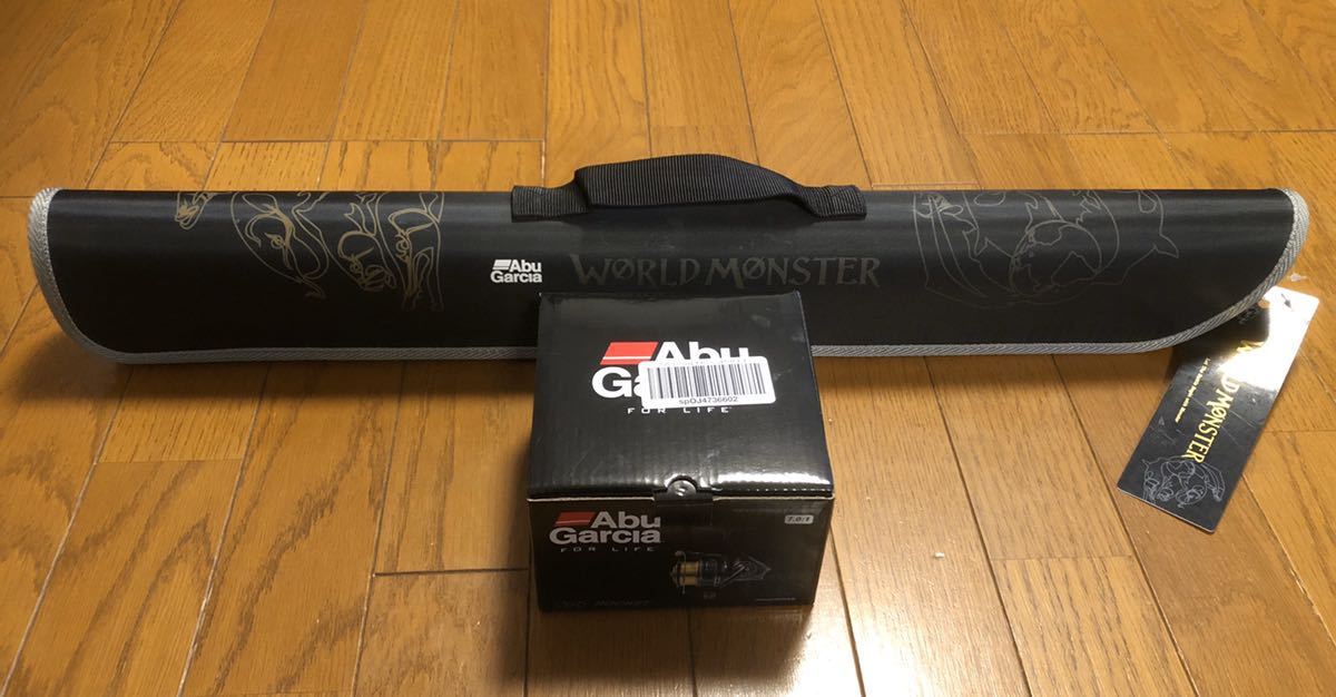 ワールドモンスター World WMS-774ML Abu Monster | アブガルシアのパックロッド Garciaのワールドモンスタースピニングモデルの紹介 ワールドモンスターWMCC-654M MGS実釣 アブ・ガルシア (スピニング WMonster 食べ五郎丸 WMCC (c)取り寄せ商品