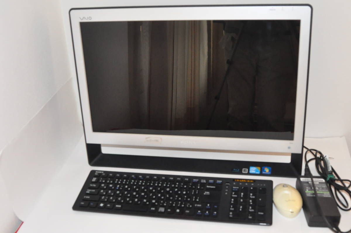 新品，定番人気 ジャンク品 SONY VAIO VOCJ118FJ/BI/WI/P Corei5-450M 4GB HDD-1.0TB キーボード マウス 611(モニタ一体型)｜売買されたオークション情報、yahooの商品情報をアーカイブ公開 - オークファン ソニー