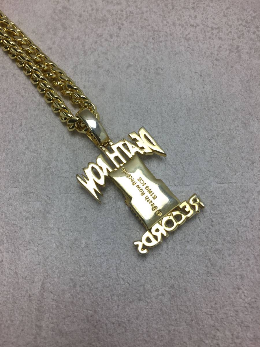 G*a様 KING ICE × Death Row Records ネックレスH death-row-records-x