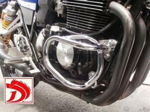 XJR400 エンジンガード メッキ2 / 前期　４HM エンジンガード メッキ XJR400 | ⁄ XJR400（4HM) XJR400 XJR400R