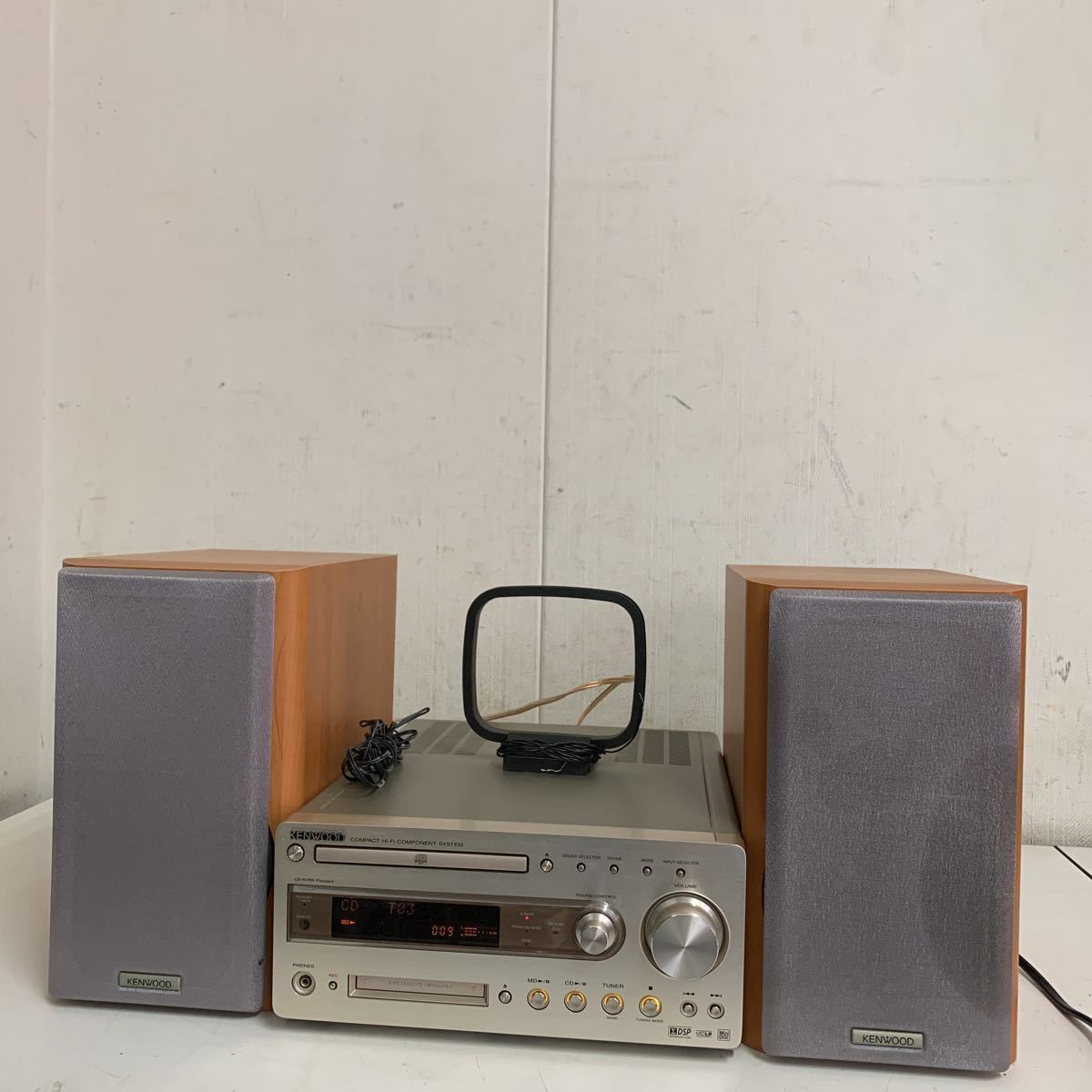 r-k700 KENWOOD コンポ CD MD プレーヤー PHONO KENWOOD CD/MDコンポ R