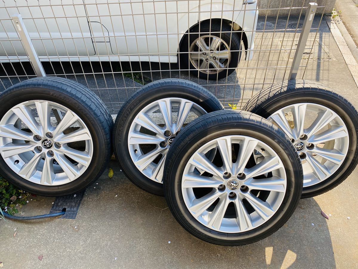 アルファード 30系 ヴェルファイア 純正 トヨタ 18インチ 0 高輝度 