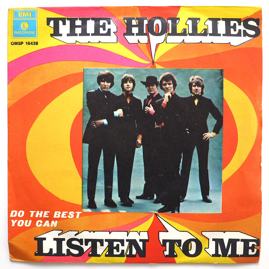 7 HOLLIES[LISTEN TO ME]イタリア独自ORG! ホリーズ