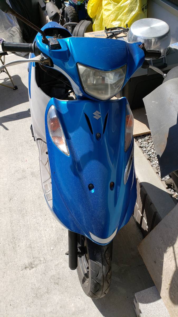 公式通販 スズキ 不動車 k5 レストア パーツ取りに！ アドレスv125g 