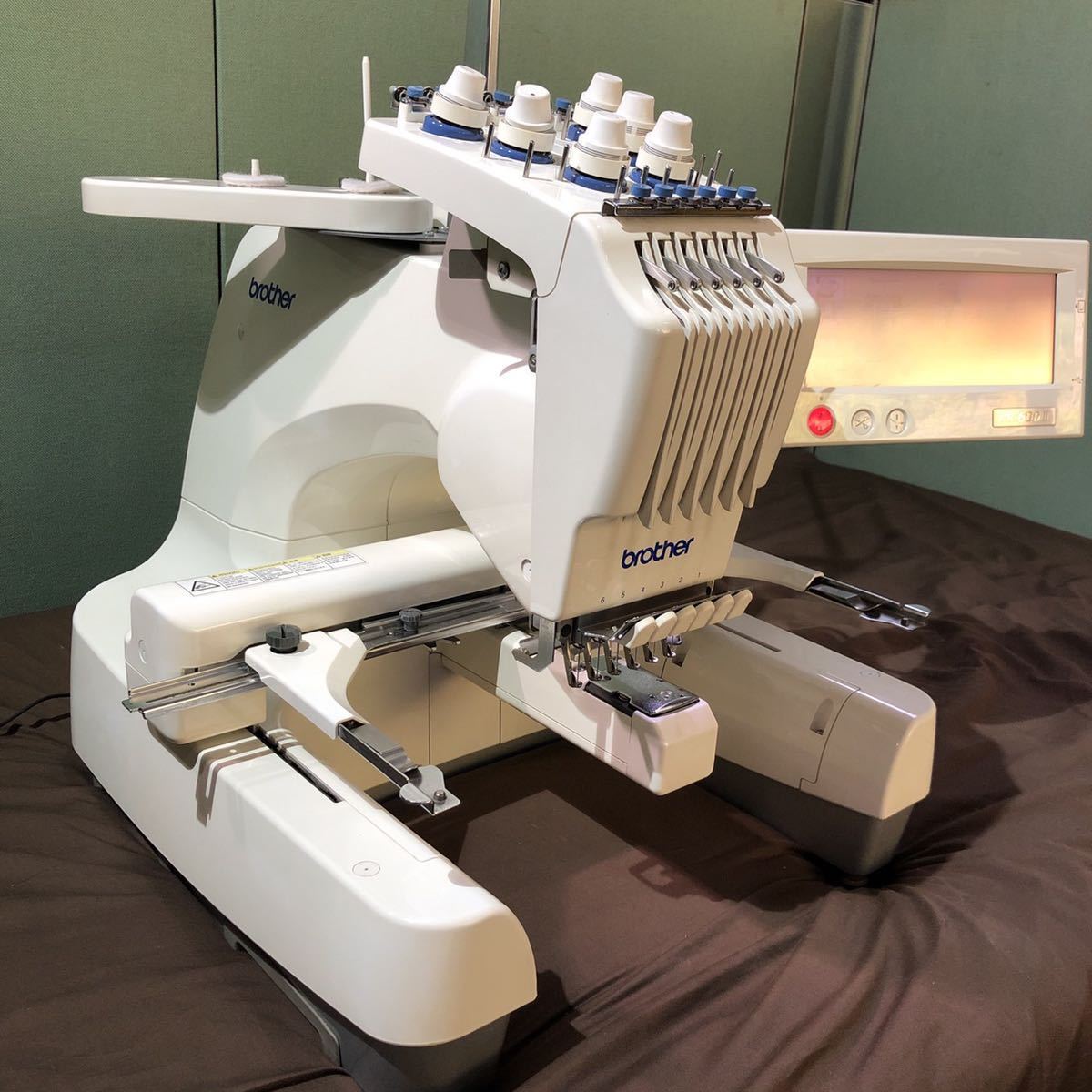 定価75万円 brother ブラザー PRT04 職業用刺しゅうミシン PR-600II 