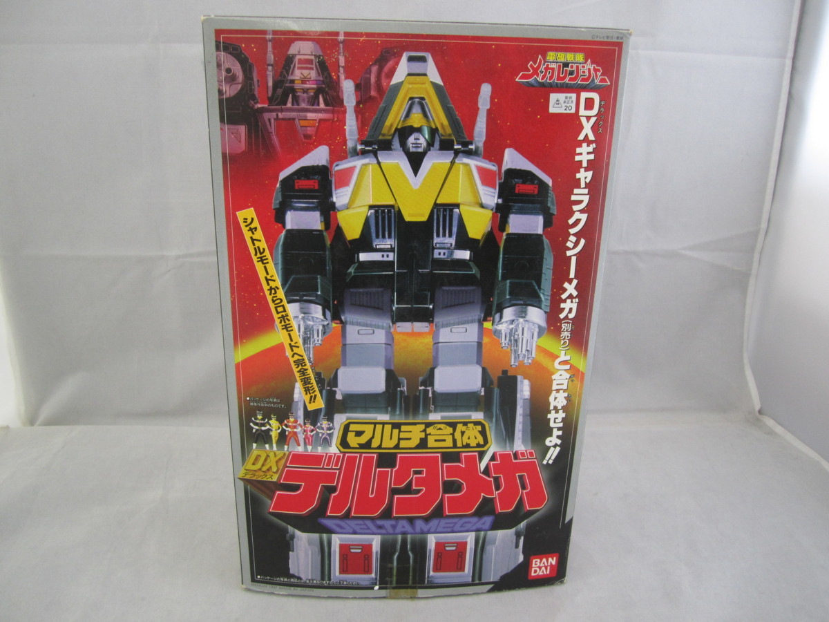 数量限定，大得価 品 BANDAI バンダイ 電磁戦隊 メガレンジャー マルチ合体 DX デルタメガ 欠品あり 管理番号：060107(戦隊シリーズ)｜売買されたオークション情報、yahooの商品情報をアーカイブ公開 - オークファ 戦隊シリーズ