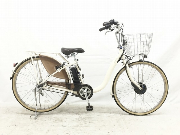 人気SALE，新作登場 BRIDGESTONE フロンティア デラックス F6DB49 電動アシスト自転車 E.Xクリームアイボリー 専用充電器付 楽直 O4844042(電動アシスト自転車)｜売買されたオークション情報、yahooの商品情報をアーカイ 電動アシスト自転車