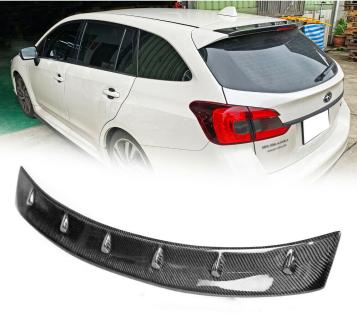 リアルーフエンドスポイラーカバースバル レヴォーグ Levorg VM系 VM4 VMG 2015-2019 STI Style カーボン品