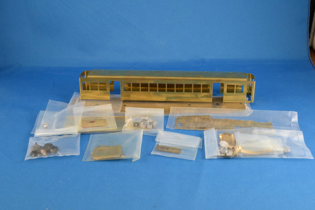 谷川製作所　名鉄3600系車体バラキット2両セット、床下器具付き。 谷川製作所 名鉄3600系車体バラキット2両セット、床下器具付き