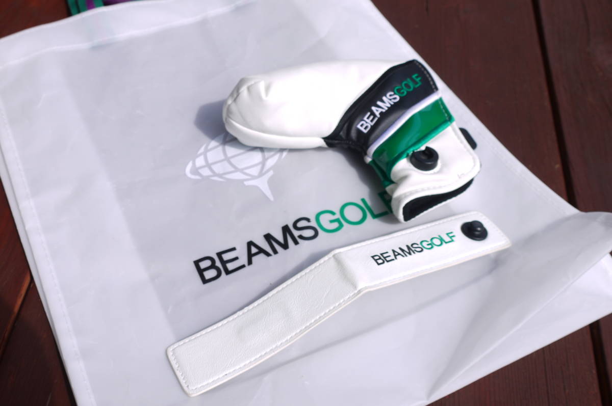 【数量限定，高品質】 ビームスゴルフ BEAMSGOLF パターカバー ピンタイプ 緑&times;黒 磁石スナップ付き(パター用)｜売買されたオークション情報、yahooの商品情報をアーカイブ公開 - オークファン ヘッドカバー
