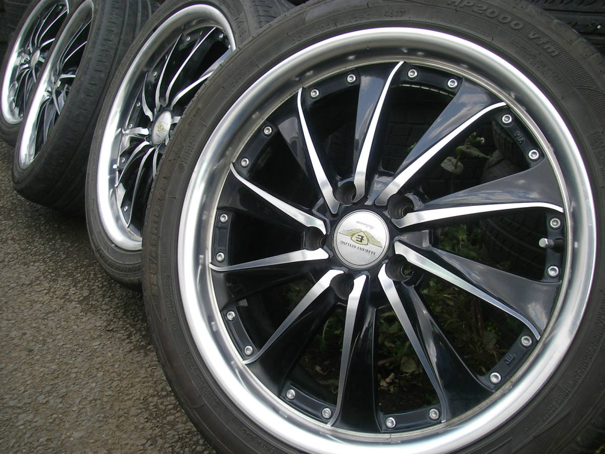 e*e様 225/60R17 ラジアルタイヤエクストレイル純正ホイール4本