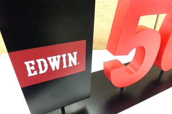 エドウィン EDWIN 看板 非売品 EDWIN エドウィン 電光看板 サイン