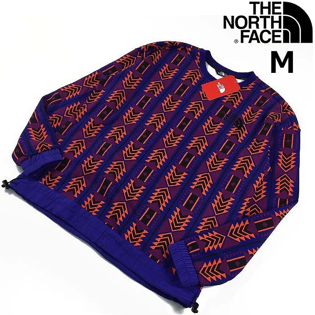 【超激得，セール】 1円 売切 正規 THE NORTH FACE 92 レイジコレクション 限定品 裏起毛 プルオーバー スウェット トレーナー M 総柄 青 181130-35(トップス)｜売買されたオークション情報、yahooの商品情報をアーカイブ 男性用