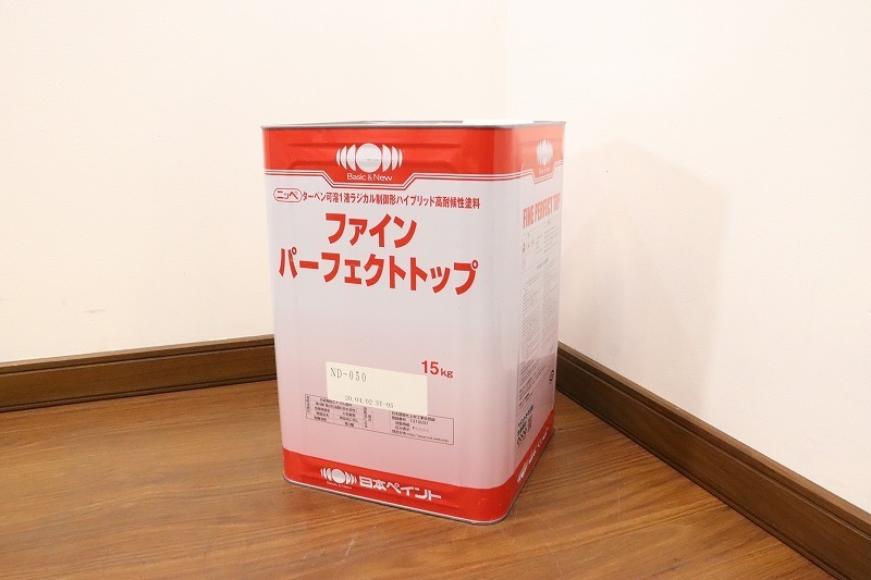  M17282 日本ペイント ファインパーフェクトトップ ニッペ ターペン可溶1液 塗料 15kg ND-050(外装材料一般)｜売買されたオークション情報、yahooの商品情報をアーカイブ公開 - オークファン 外装材料一般