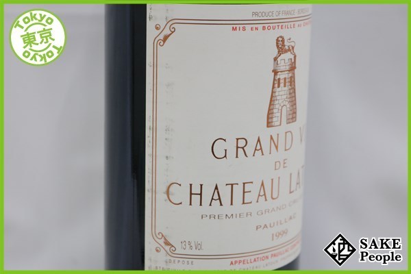 □注目! シャトー・ラトゥール 1999 750ml 13% フランス ボルドー 赤